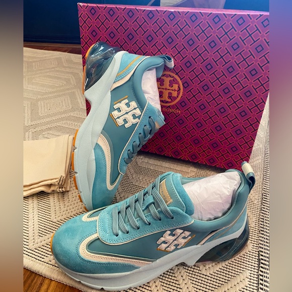 Tory Burch Good Luck Bubble Trainer Sneakers - Picture 3 of 9